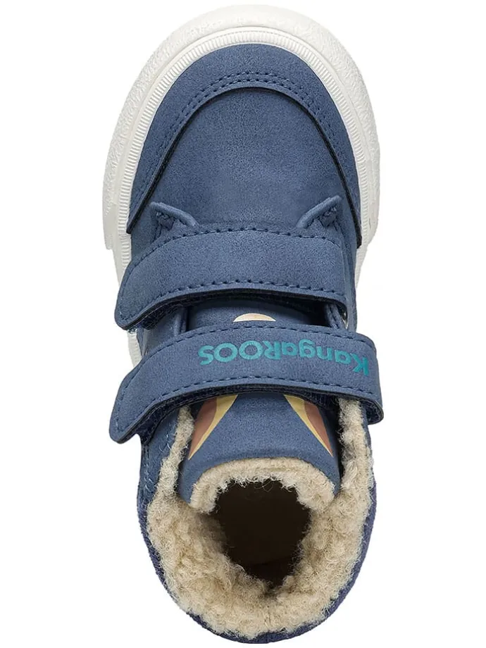 Sneakers "Primo V" in Blau/ Orange