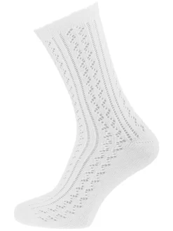 Socke CS535-W in weiß