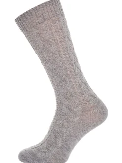 Socke L5S-3 in mittelgrau