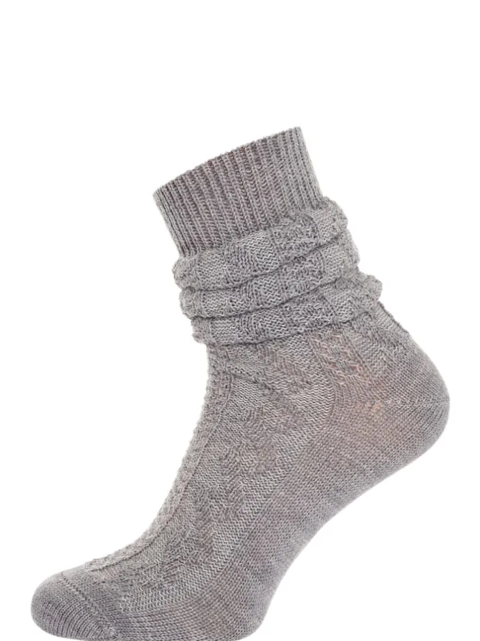 Socke L5S-3 in mittelgrau