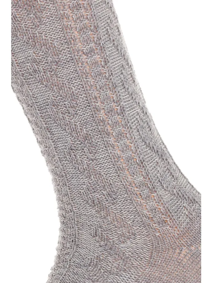Socke L5S-3 in mittelgrau
