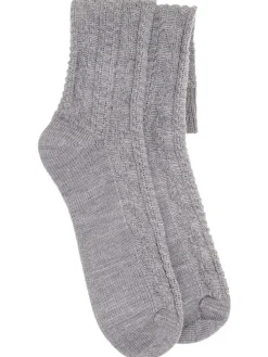 Socke L5S-3 in mittelgrau