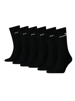 Socken CREW SOCK 6P in 200 - black