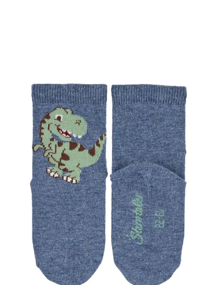 Socken 3er-Pack Dino in ecru