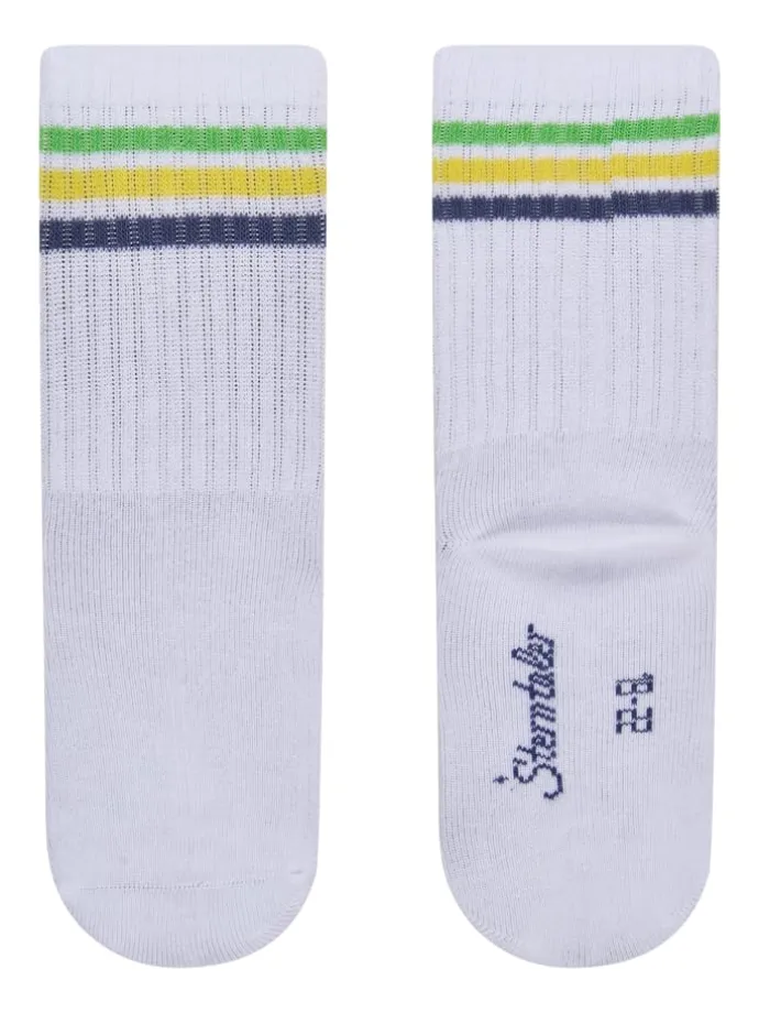 Socken 3er-Pack Eis in weiß