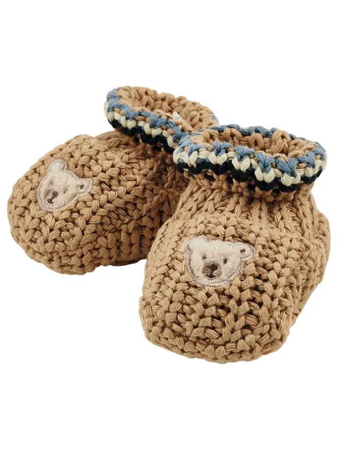 Socken in Hellbraun