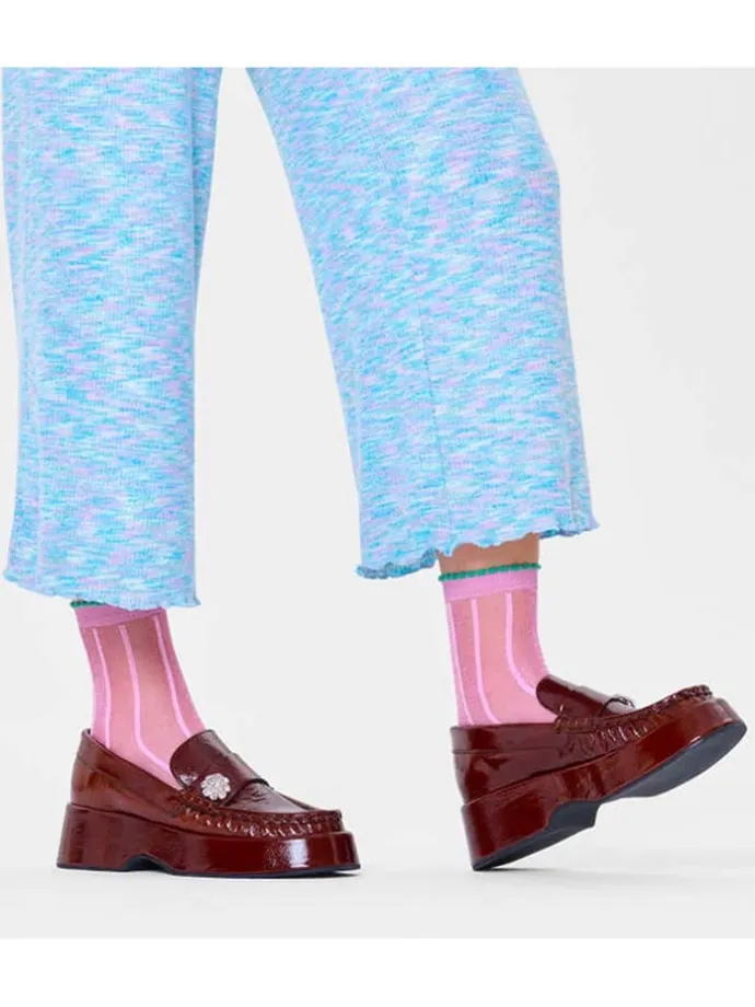 Socken in Rosa