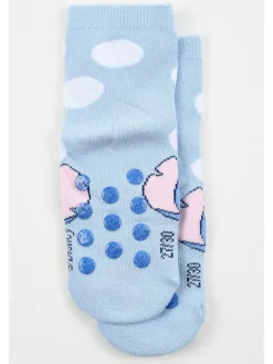 Socken "Lilo & Stitch" in Hellblau