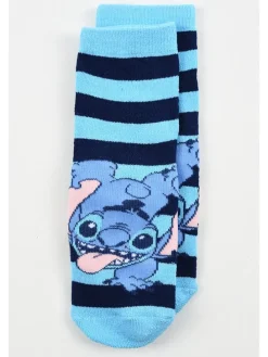 Socken "Lilo & Stitch" in Hellblau/ Dunkelblau