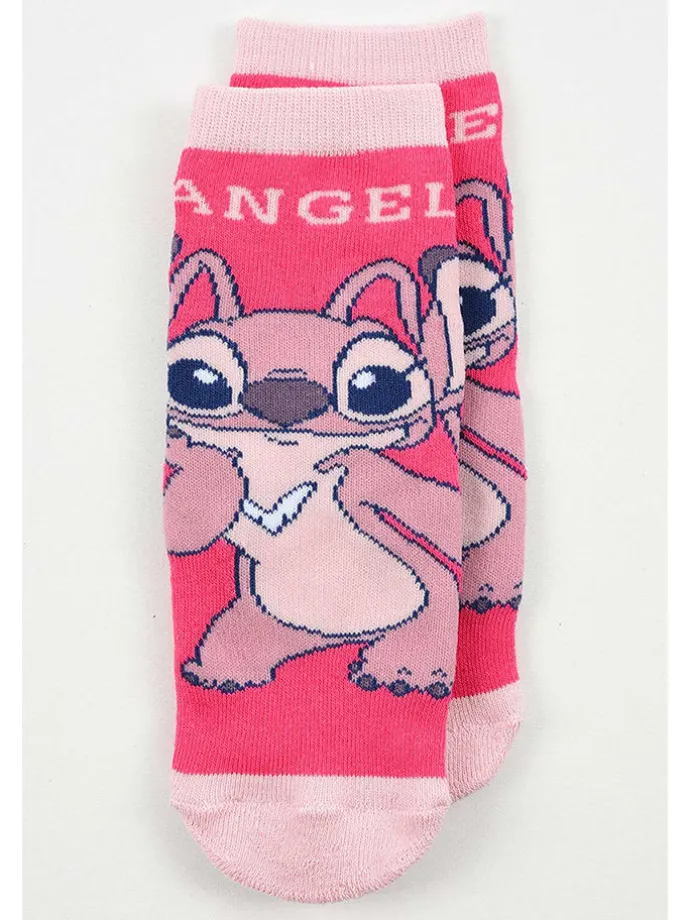 Socken "Lilo & Stitch" in Pink