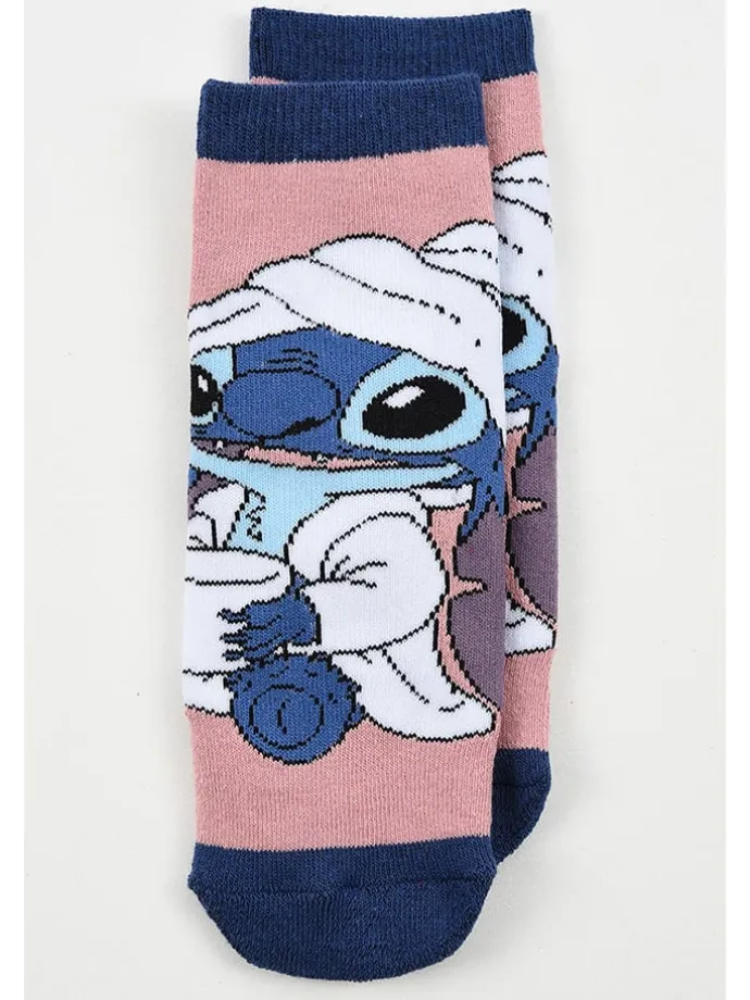Socken "Lilo & Stitch" in Rosa