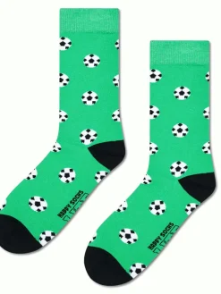 Socken "Soccer" in Grün