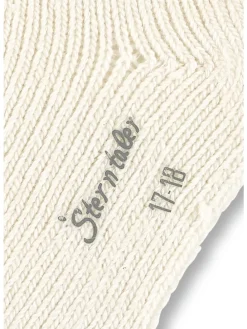 Socken Wolle in ecru farbend