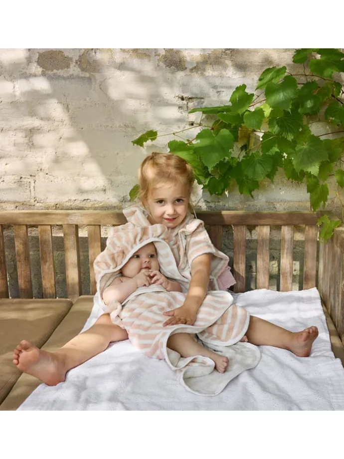 Soft Cotton Decke - Embroidery Anglaise, 100x75cm, in Weiß