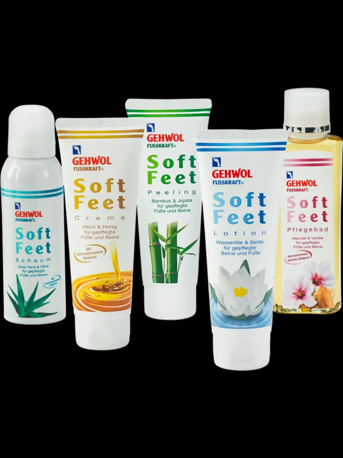 Soft Feet Lotion mit Wasserlilie und Seide für glatte Füße (125 ml)