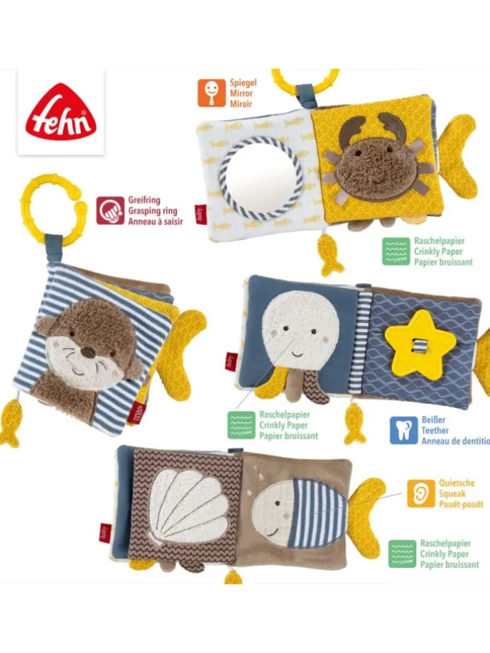 Soft-Bilderbuch - Otter in bunt,motiv