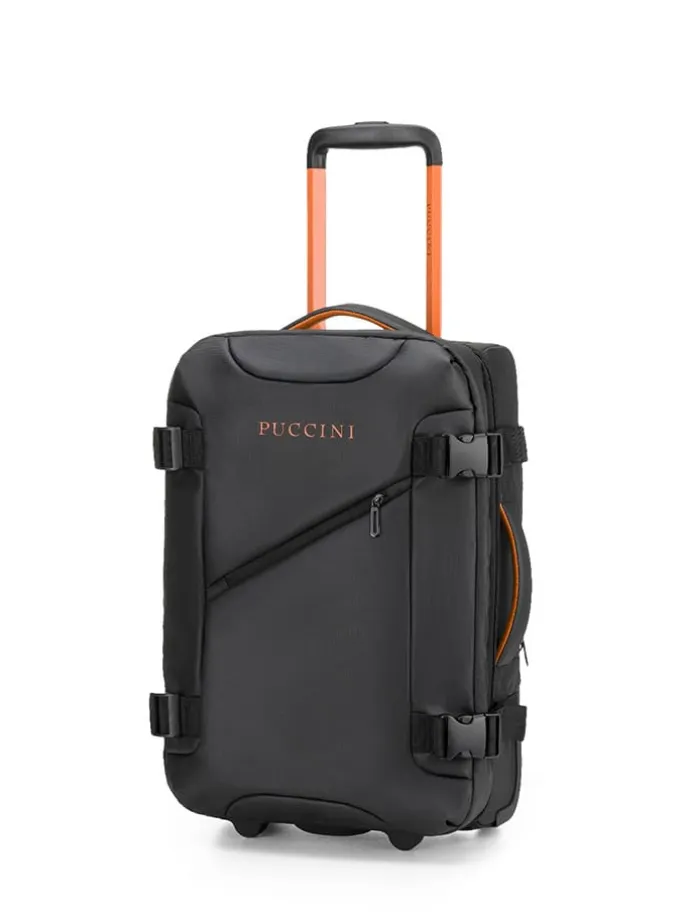 Softcase-Trolley "Colorado" in Schwarz - (B)35 x (H)51 x (T)20 cm