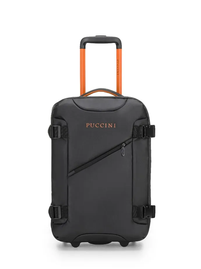 Softcase-Trolley "Colorado" in Schwarz - (B)35 x (H)51 x (T)20 cm
