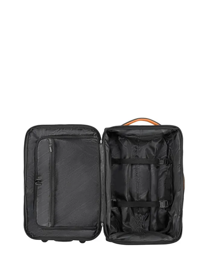 Softcase-Trolley "Colorado" in Schwarz - (B)35 x (H)51 x (T)20 cm