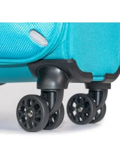 Softcase-Trolley in Hellblau - (B)40 x (H)55 x (T)29 cm