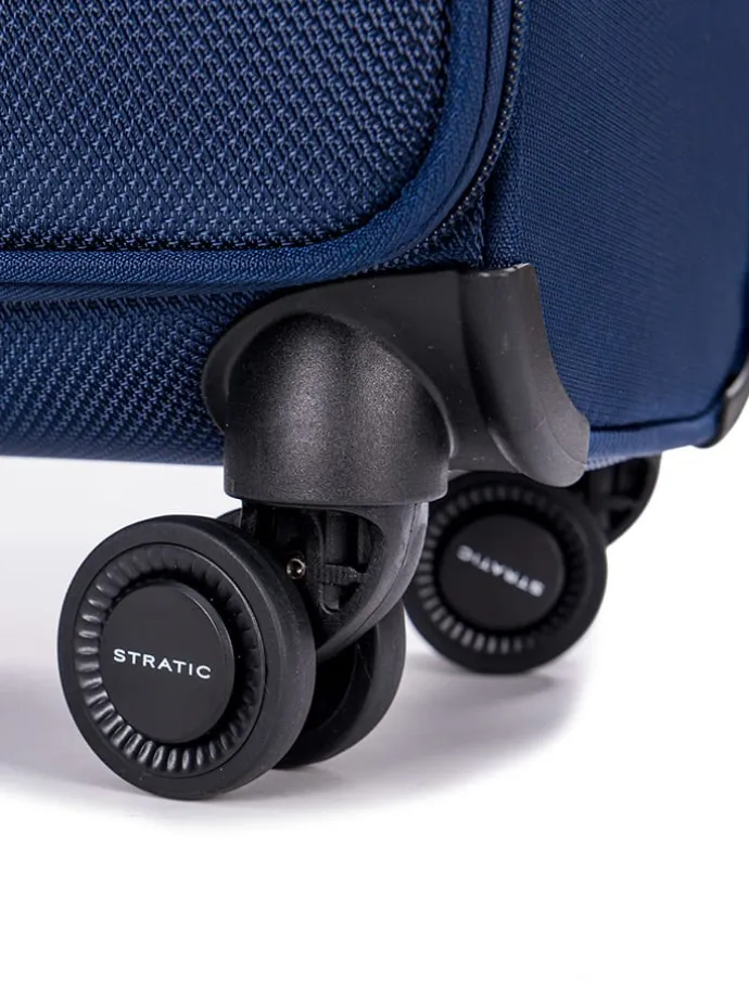 Softcase-Trolley "Mix" in Dunkelblau - (B)39 x (H)55 x (T)20 cm