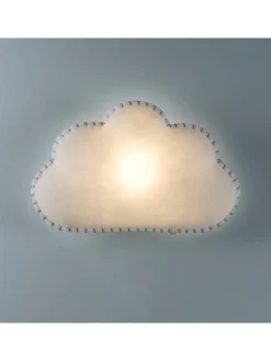 Softlampe Nachtlicht/Wandlampe Wolke, Schnur & Stecker