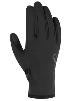 Softshellfingerhandschuhe "Hekla" in Schwarz