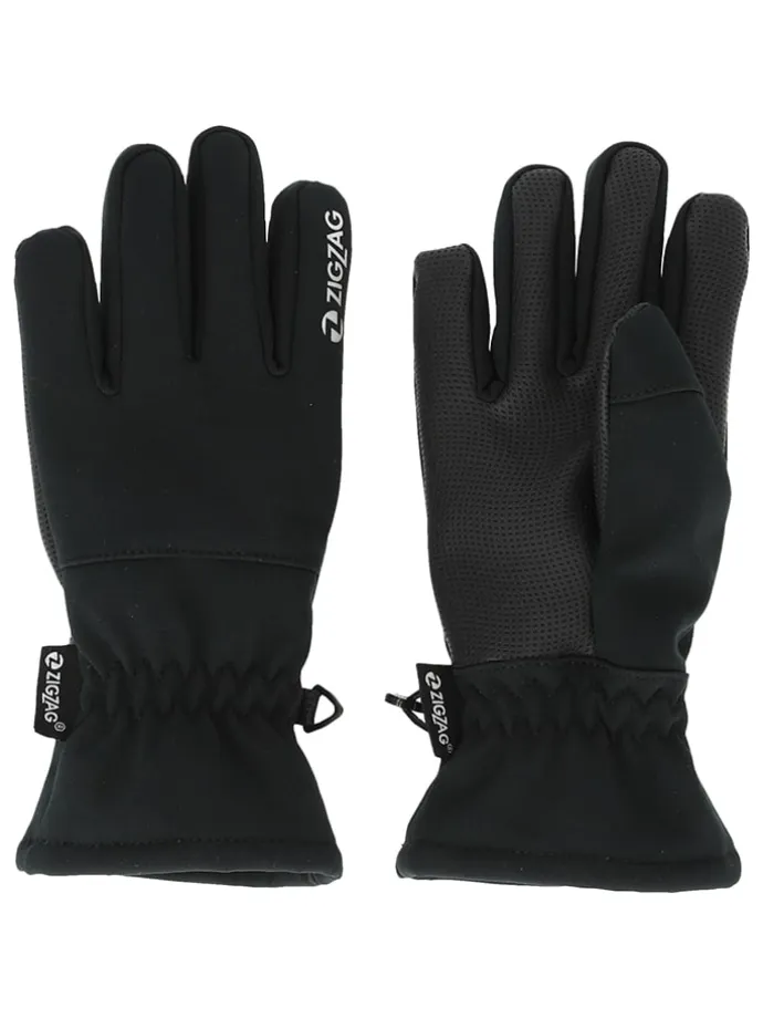 Softshell-Handschuhe "Santiay" in Schwarz