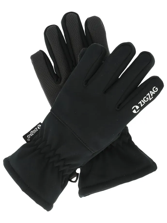 Softshell-Handschuhe "Santiay" in Schwarz