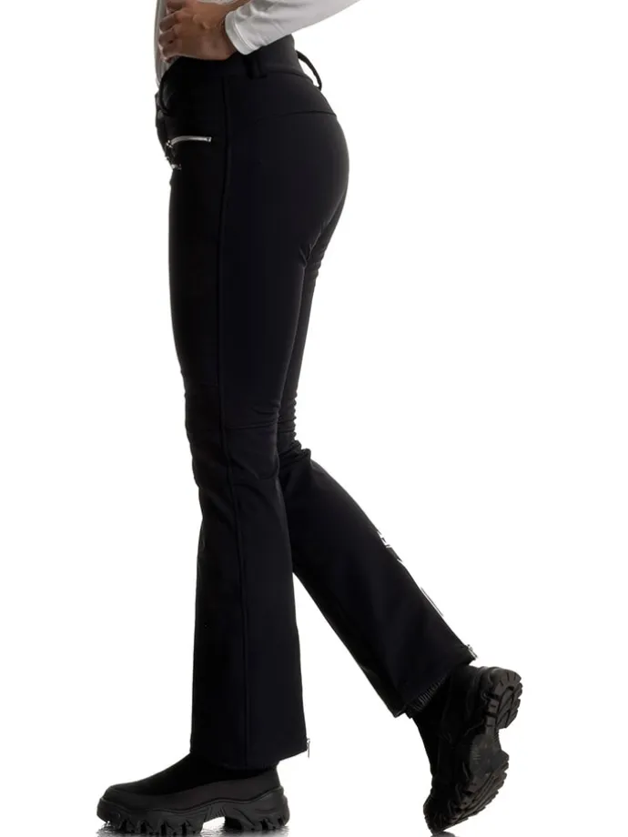 Softshellhose in Schwarz