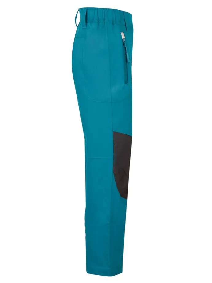 Softshellhose "Lysefjord" in Blau/ Schwarz