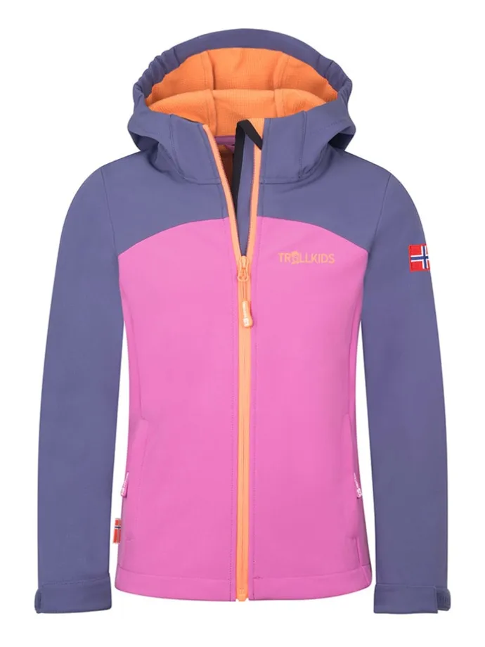 Softshelljacke "Kristiansand" in Pink/ Lila