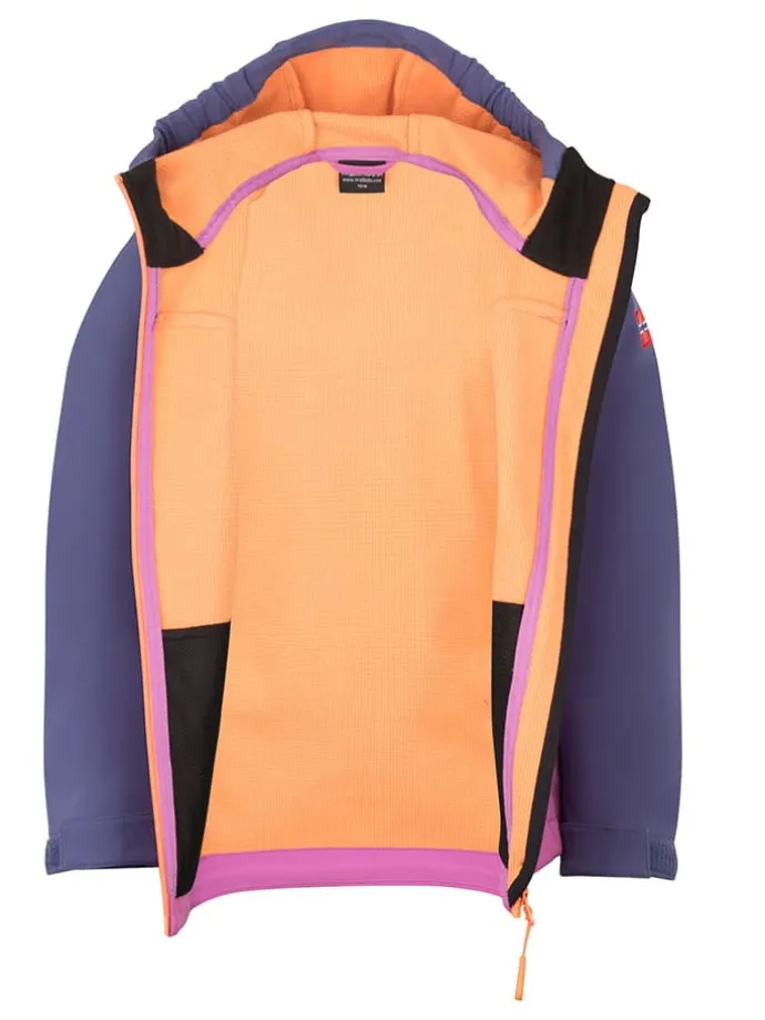 Softshelljacke "Kristiansand" in Pink/ Lila