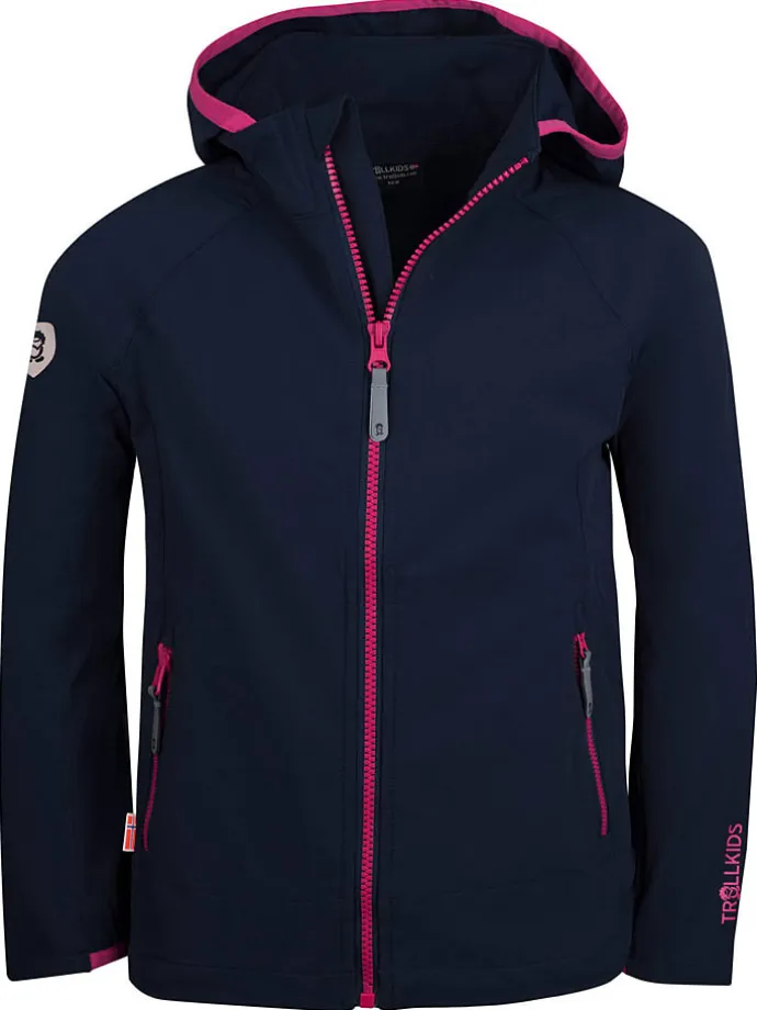 Softshelljacke "Kvalvika" in Dunkelblau