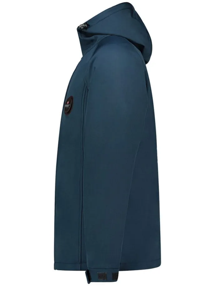 Softshelljacke "Tamigoglass" in Dunkelblau