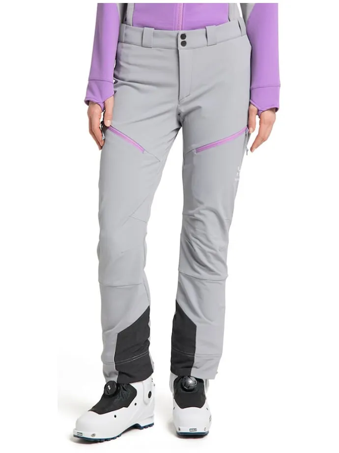 Softshell-Ski-/ Snowboardhose "Discover Touring" in Grau