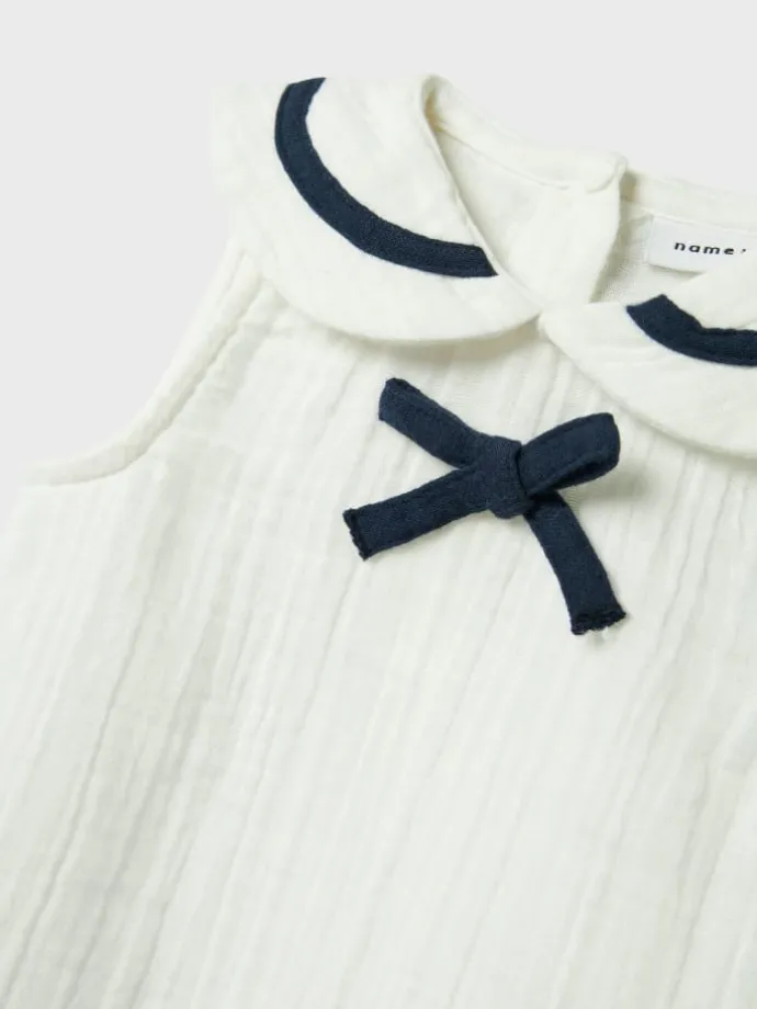 Sommerkleid NBFFASILOR SPENCER in cloud dancer