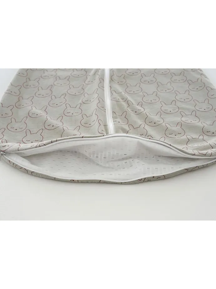 Sommerschlafsack "Liebmich" in Grün