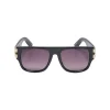 Sonnenbrille in Schwarz/ Lila