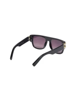 Sonnenbrille in Schwarz/ Lila