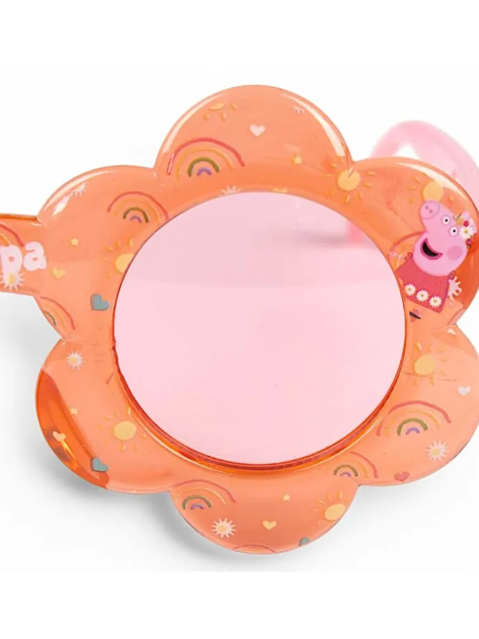 Sonnenbrille Peppa Pig Blumenform in Bunt