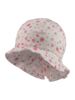 Sonnenhut in Weiß/ Pink
