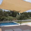 Sonnensegel in Beige - (L)500 x (B)500 cm