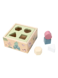 Sortierbox Holz in bunt