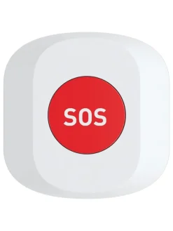 SOS-Schalter "R7052 Zigbee" in Weiß/ Rot