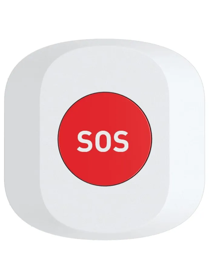 SOS-Schalter "R7052 Zigbee" in Weiß/ Rot