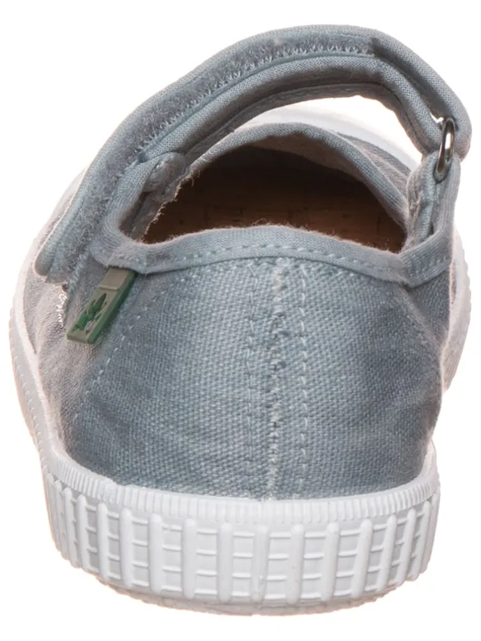 Spangenballerinas "Siringa" in Blau