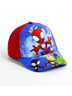 Spiderman Cap & Sonnenbrille – Sommeraccessoires für kleine Helden in Blau