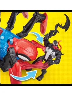 Spider-Man Marvel Krabbelspinne mit Wasserspritze + Projektile ab 4 Jahren rot