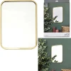 Spiegel in Gold - (L)34 x (B)25 cm